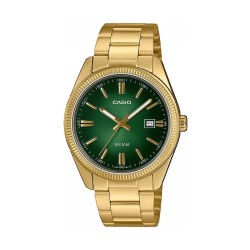 CASIO COLLECTION Mod. DATE, GOLD - GREEN MTP-1302PGC-3AVEF